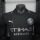 Camisa Manchester City 25/26 - Jogador Preta