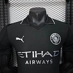 Camisa Manchester City 25/26 - Jogador Preta