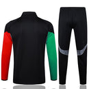 Conjunto de Treino Arsenal 25/26 - Preto e Vermelho