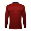 Conjunto de Treino Arsenal 25/26 - Vermelho e Preto