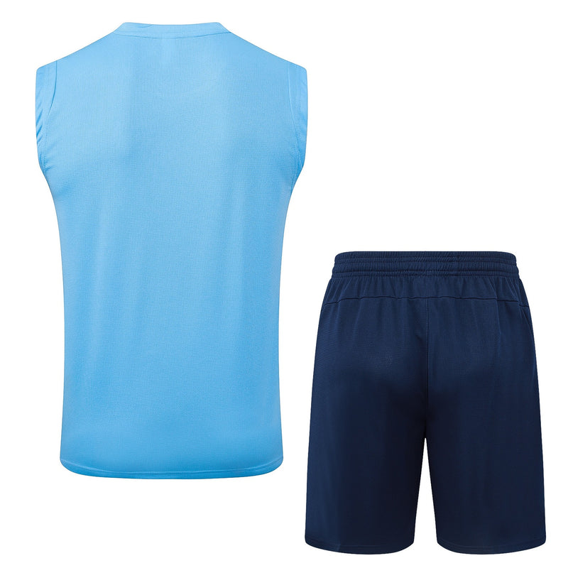 Kit de Treino Manchester City 25/26 Azul