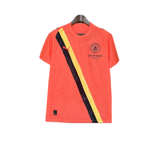 Camisa Manchester City III 25/26 - Laranja