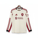 Camisa Liverpool 25/26 - Versão Manga Longa vermelha