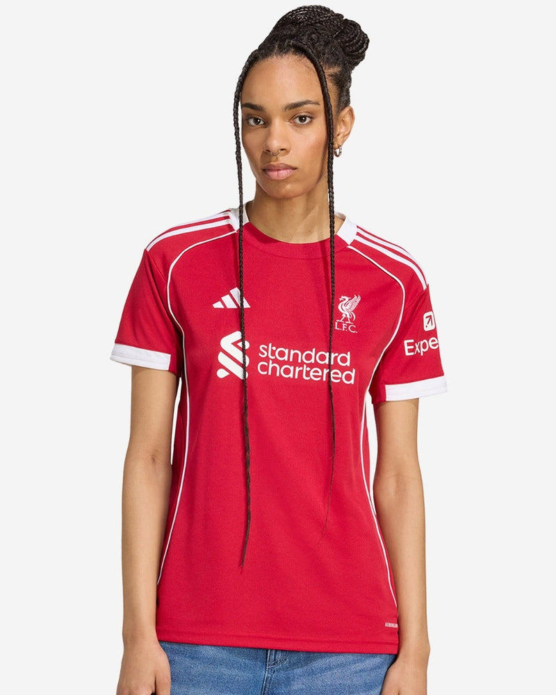 Camisa Liverpool Home 25/26 - Adidas Feminina