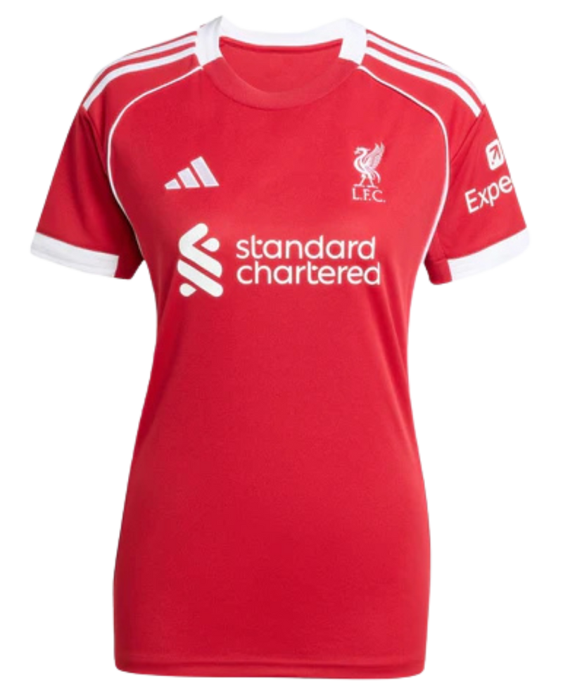Camisa Liverpool Home 25/26 - Adidas Feminina