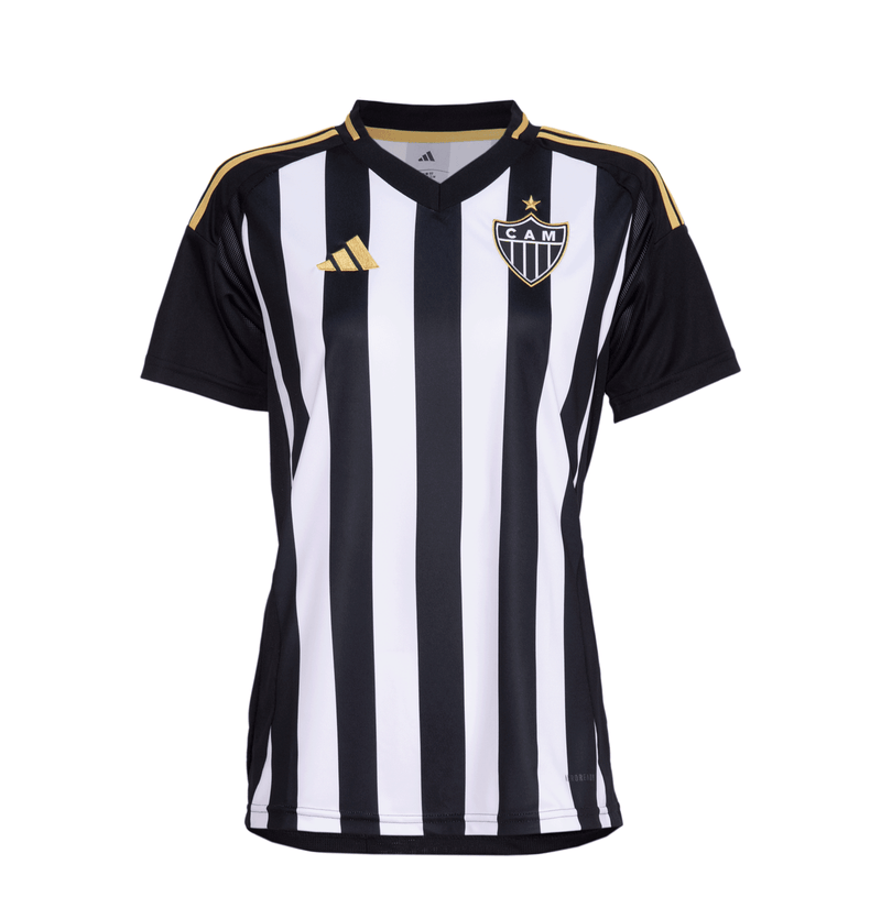 Camisa Atlético Mineiro Titular 25/26 - Versão Feminina Baby Look