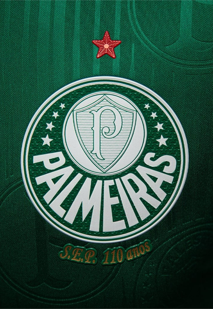 Camisa Palmeiras Home 24/25 - Verde e branca